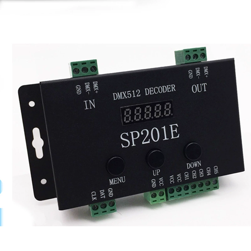 DMX512 декодер SP201E постоянного потока для сценического освещения, контроллер DMX512