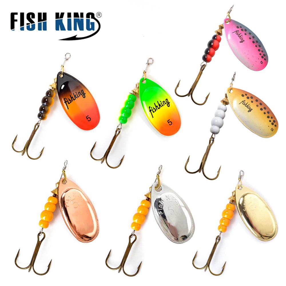 FTK rotating sequin color lure lure fake lure bionic lure three hook…