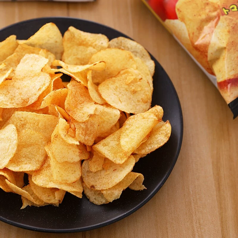 Чипсы из картофеля four continents Heat Wave Big Wave Chips маленькая упаковка интернет-знаменитости закуски craving закуски повседневные 50 г