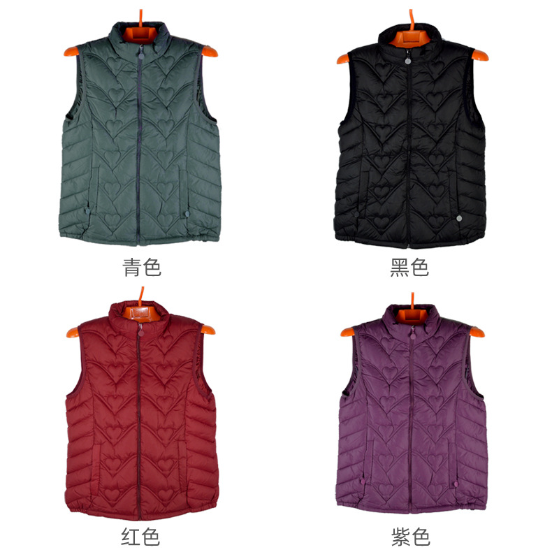 Demi-season down jacket with down