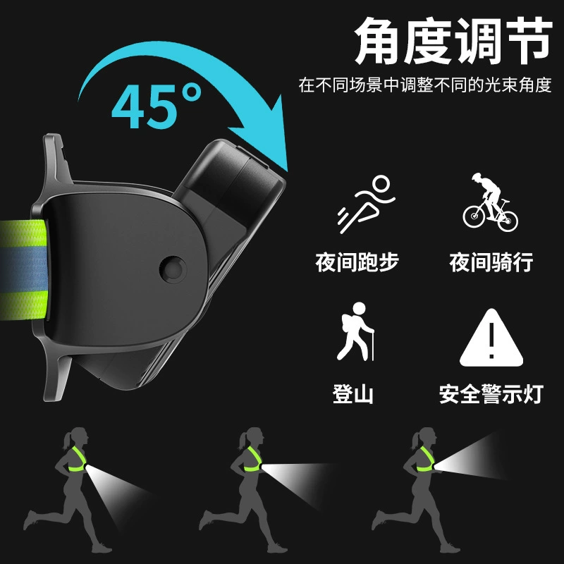 Travel waterproof stair lights, front headlights, induction lantern, human sensor