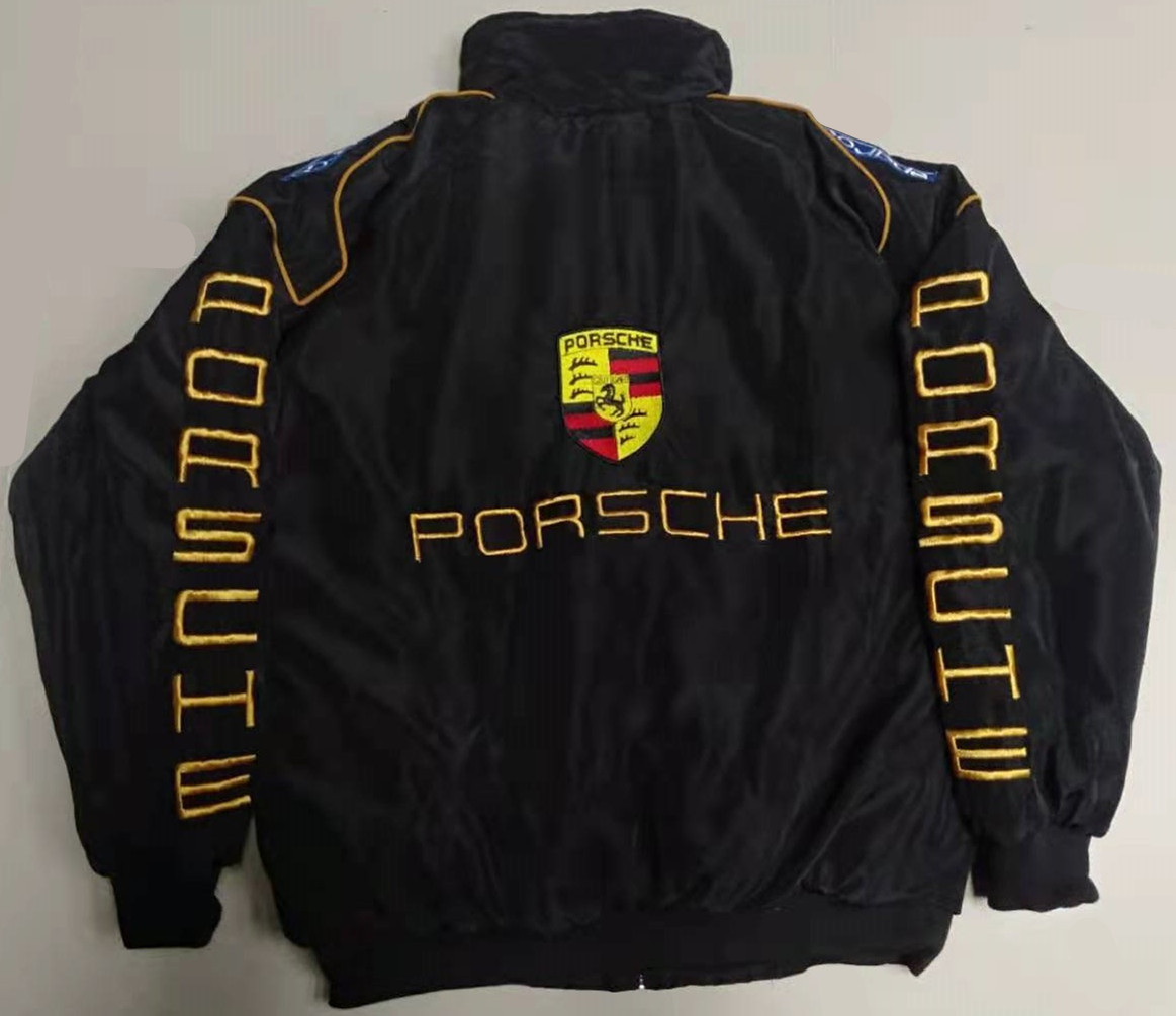 F1 Racing Jacket Back View