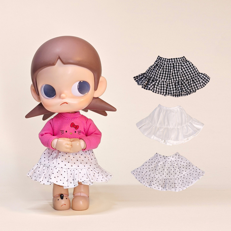 Zsiga's Dream Place 1/8 Scale 20cm Doll Gazi Sister Doll Clothes Kt Cat Short Skirt Cool and Sweet Dress Doll Clothes