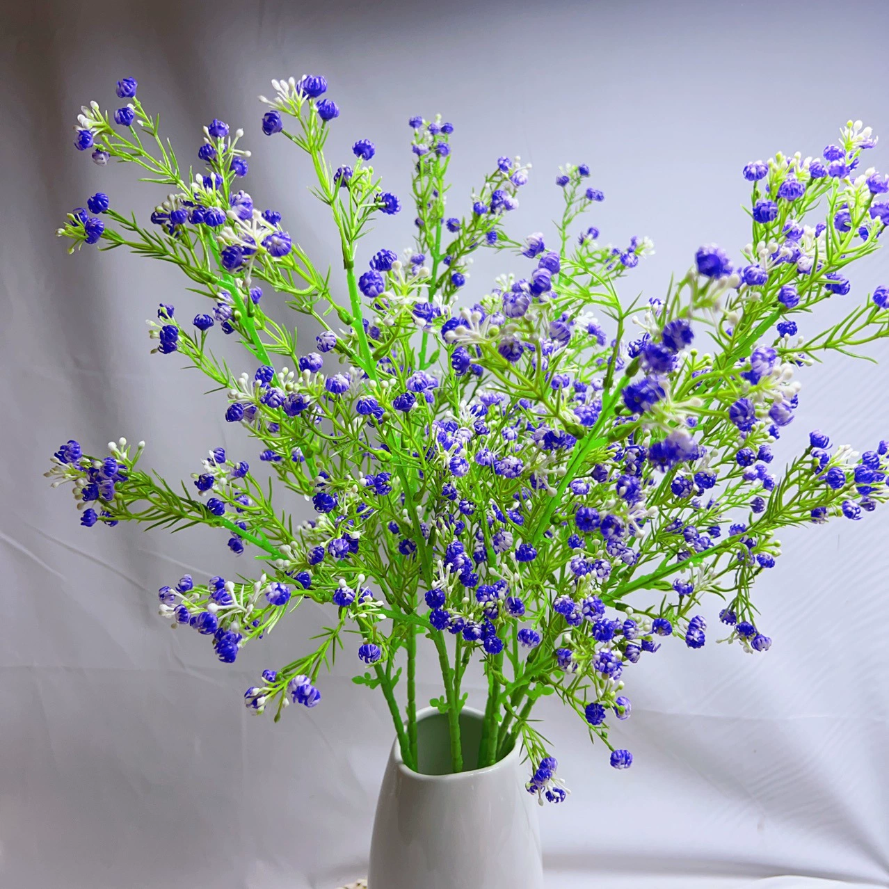 Симулятор звездного мягкого клея 3 вилки звездного цветка имитация цветов свадебные украшения ручные пластиковые искусственные цветы оптом