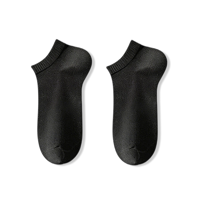 검정색 단목 양말