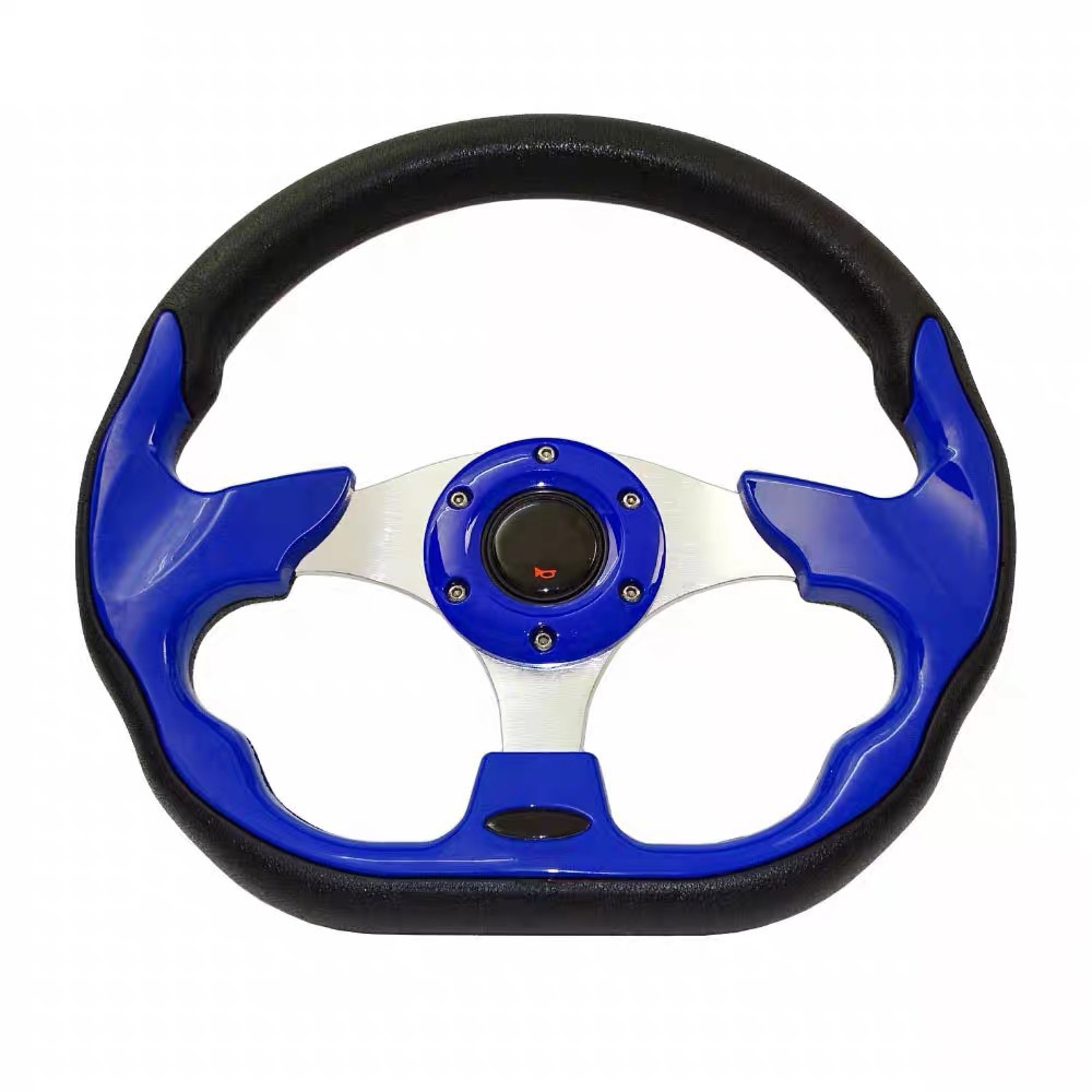 Factory direct sales of car modification steering wheels, racing-style PU steering wheels 13inch racing steering wheels in multiple colors