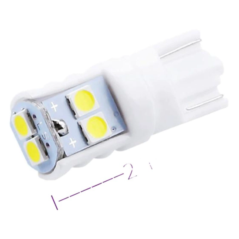 Новая подсветка T10(W5W) Керамическая ширина освещения номерного знака свет внутренний свет оригинальная автомобильная лампа 1:1 Размер