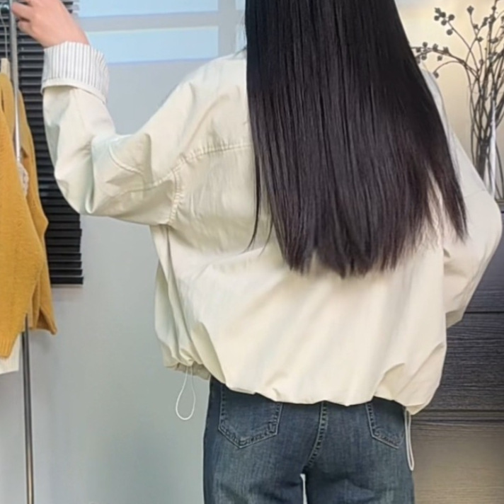 韩系立领工装外套女2025秋季港风休闲流行夹克上衣|undefined