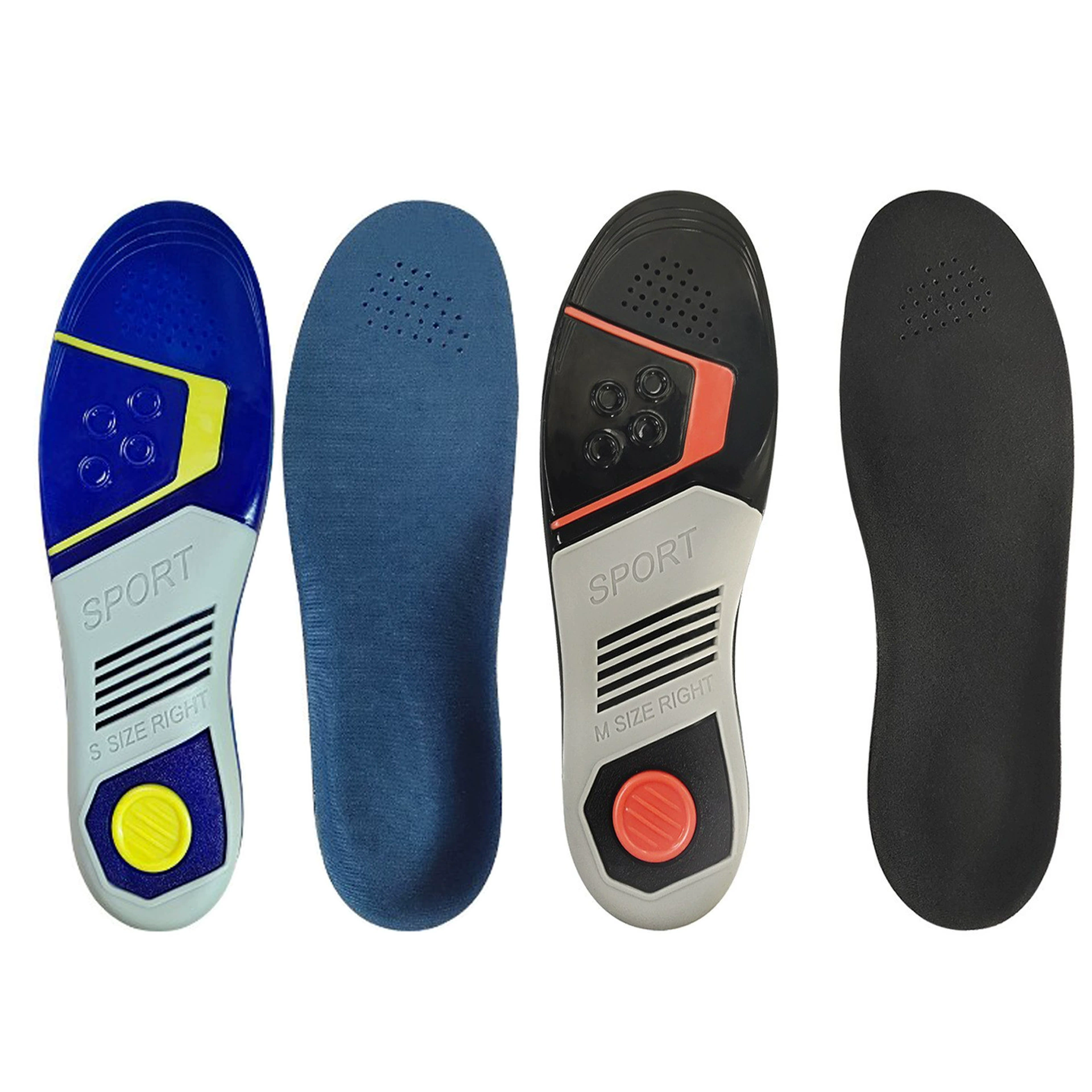 Новая Спортивная корректирующая стелька TPE Silicon амортизирующая стелька Мужская и женская стелька для бега с плоской опорой для свода стопы