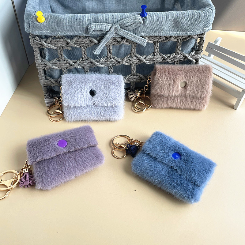 Style Simple Sac Artificielle Vison Cheveux Unisexe Pendentif De Sac Porte-clés display picture 2