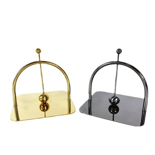 Modern stainless steel paper towel holder square metal square towel base hotel restaurant napkin holder creative press paper holder