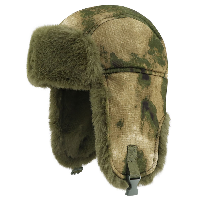 Gorro de invierno grueso Thunderbolt gorro de esquí protector de orejas al aire libre protector de frío y calentamiento gorra de cabeza transfronteriza unisex