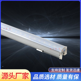 led Line Light Outdoor Building Bridge Hotel Exterior Wall Lighting Engineering Waterproof Guardrail Tube Yellow Outline Light Strip