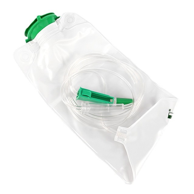 Yixichang médico defecación intestinal limpiador, bolsa de enema de café, bolsa de enema de tubo anal, lavador de enema no desechable