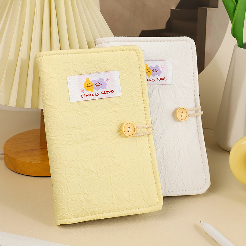 Cuaderno de contabilidad de arte de tela Cuaderno de contabilidad de gestión financiera familiar con gastos diarios