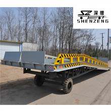 5吨 8吨 10吨移动式登车桥拖车 集装箱装卸货平台 物流集装箱搬运
