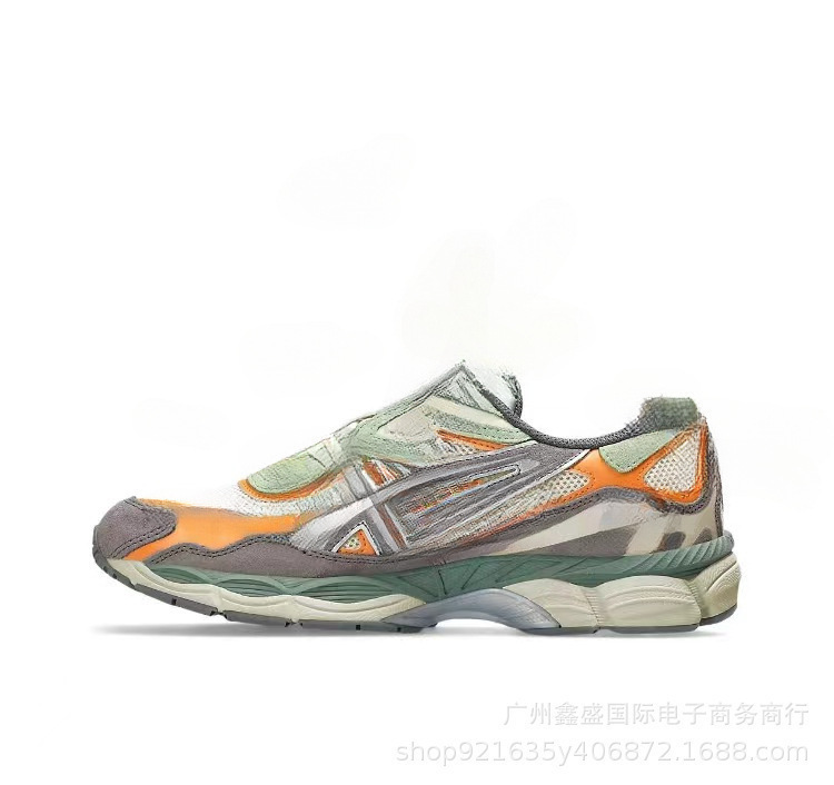 莆田卸売純粋なオリジナル Gel-NYC2055 耐摩耗性スプライシングメッシュ通気性お父さん靴滑り止めクッションランニングシューズ|undefined