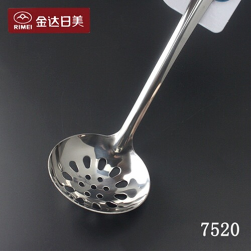 Jinda Rimei can hang 7519 stainless steel colander kitchen cooking supplies long handle soup hot pot spoon
