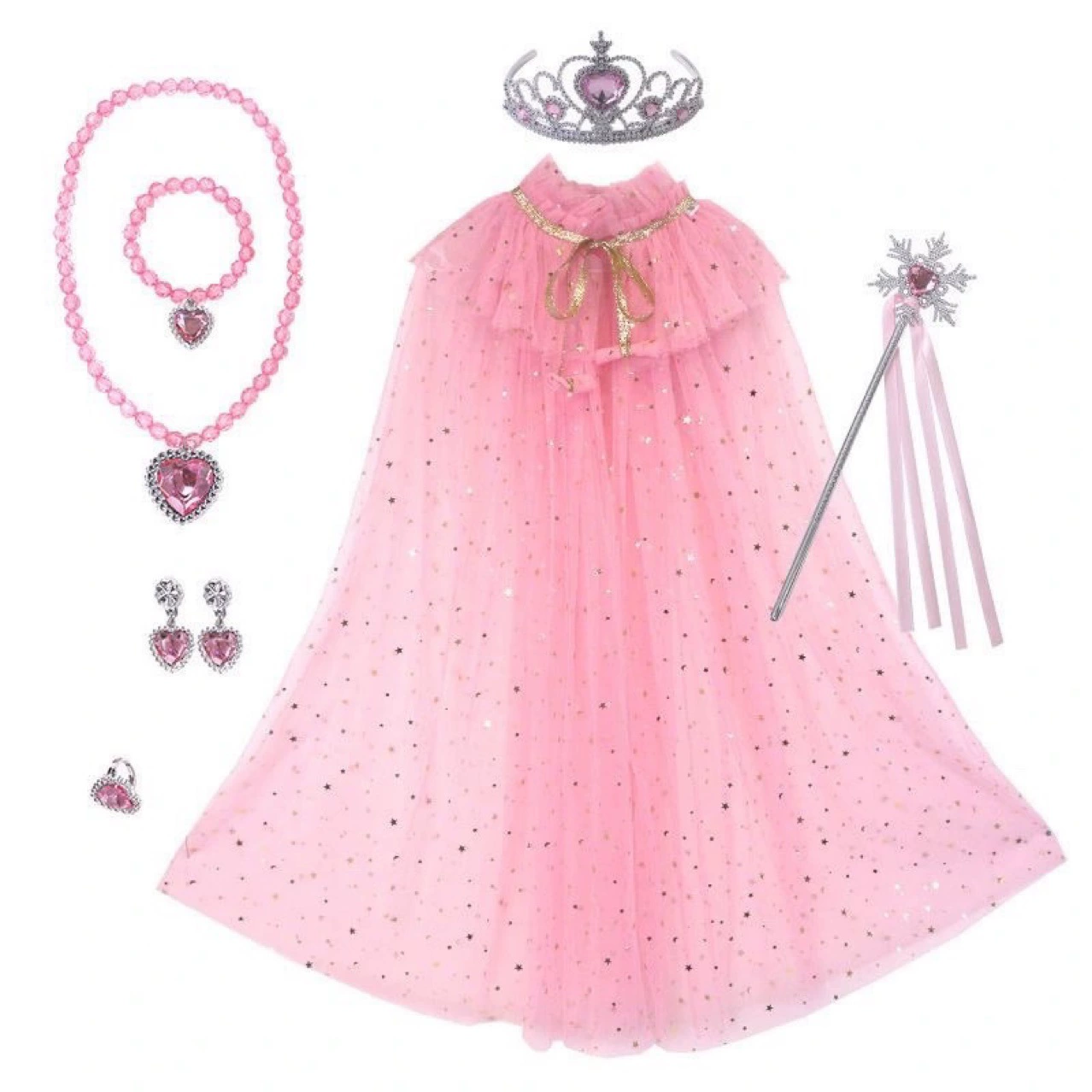 Замороженная Аиша Айша Плащ Детский плащ Плащ Одежда Девушки Принцесса Плащ