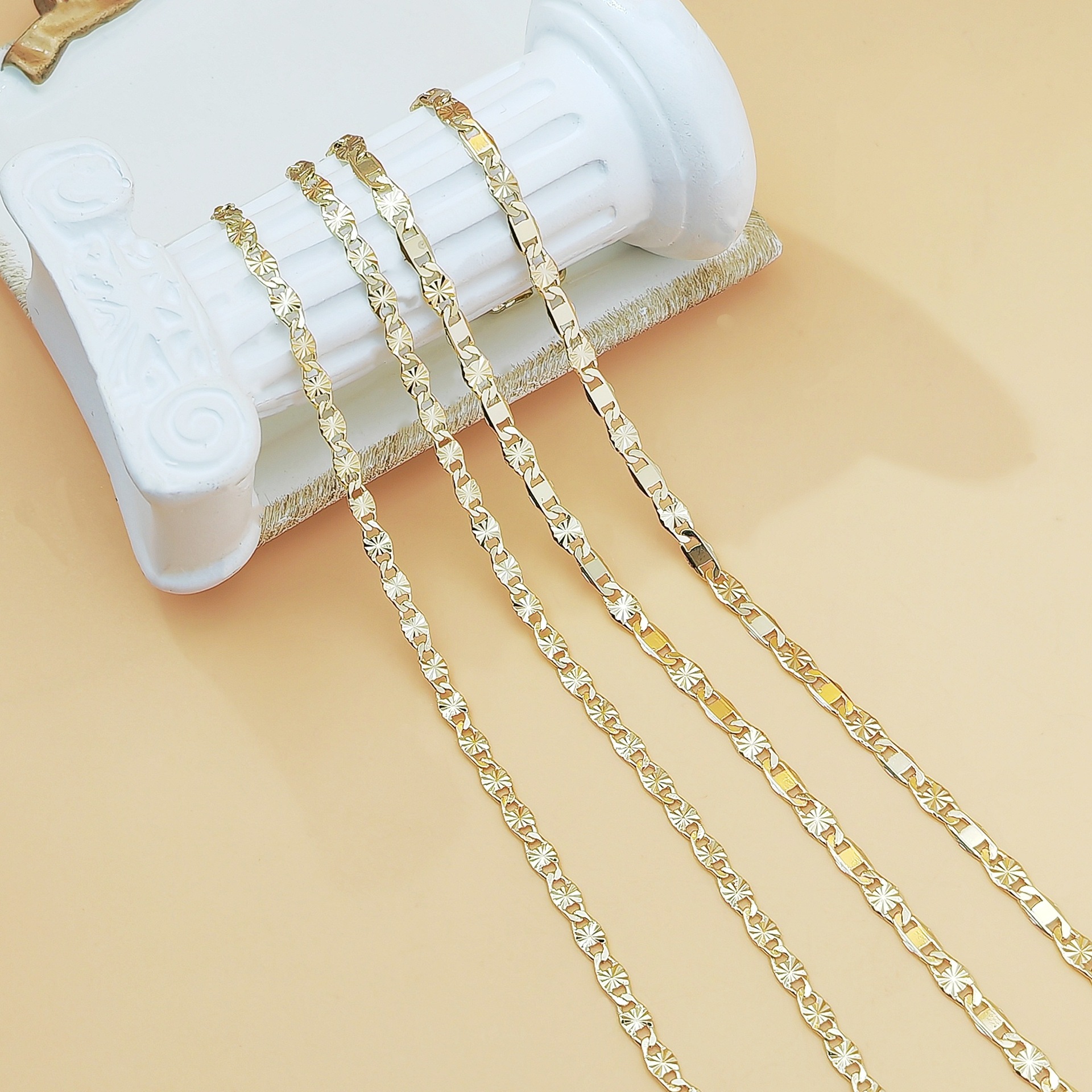 Cross-Border Hot-Selling Hip-Hop Punk Necklace, Fashionable and Personalized Unisex Necklace, Light Luxury and Simple Sweater Chain