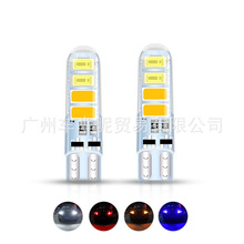 TGZ��܇LED����T10 8SMD���z�pɫ���W�t�{�W���՟�ʾ����w5w����