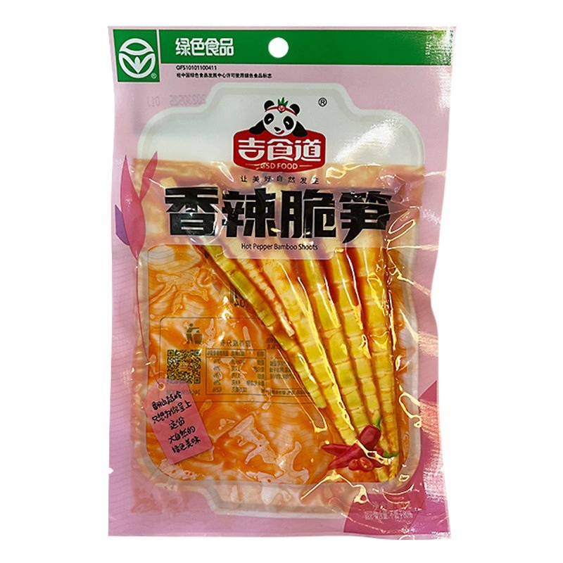 Сычуань специальности пряные побеги бамбука Хрустящие побеги бамбука свежие и нежные побеги бамбука случайные закуски Оптом Вакуумный пакет