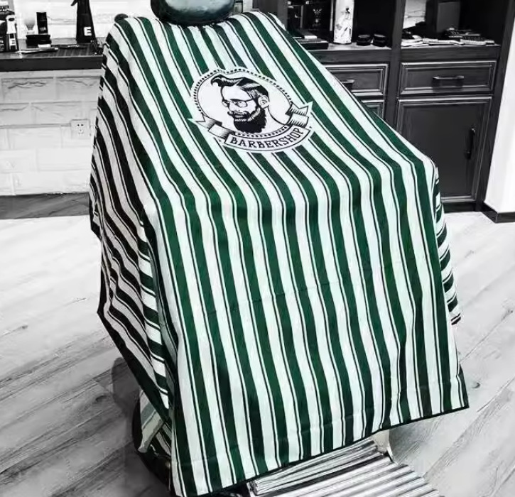 Fabricante spot salón peluquería corte de pelo tela antiadherente estilo europeo y americano simple tinta herramientas de corte de pelo tendencia