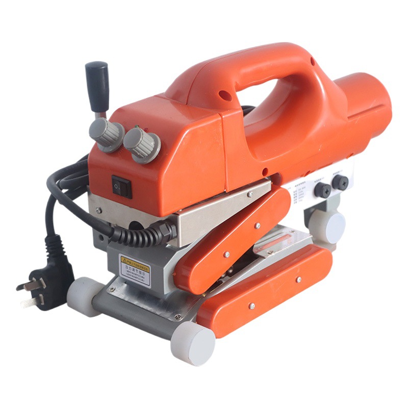 Máquina de soldadura de escalada de plástico de película de PE impermeable puntual, máquina de soldadura de fusión en caliente de placa impermeable, máquina de soldadura de geomembrana de membrana impermeable