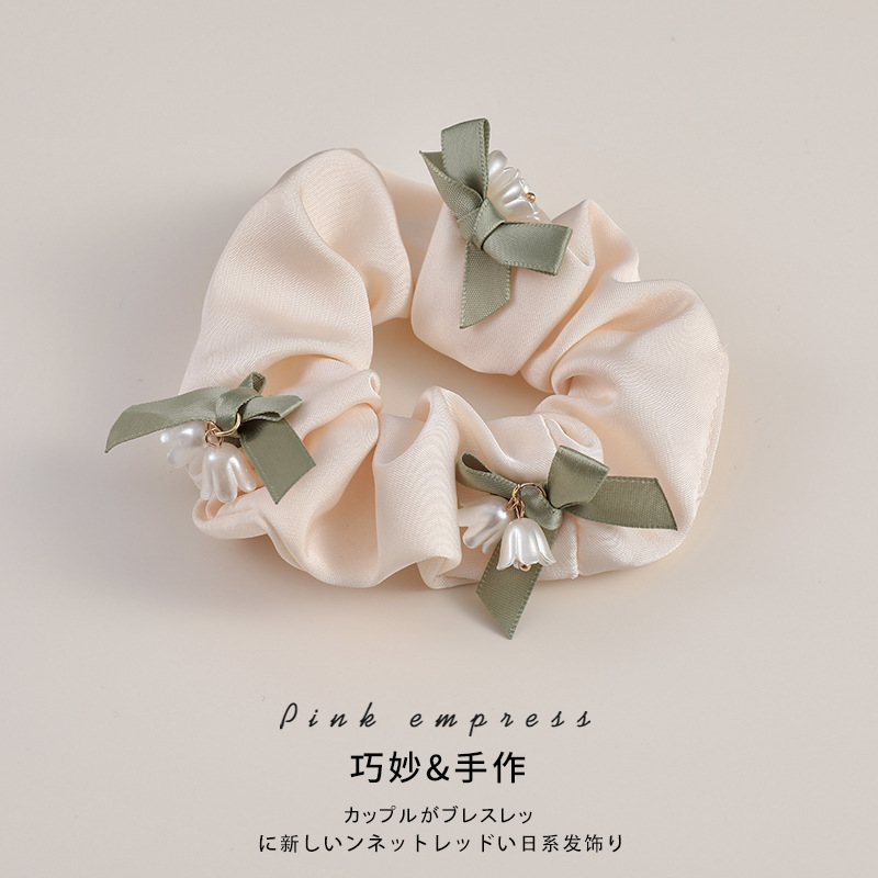 Encaje Encaje Encaje Encaje Encaje Rojo Mujer Red 2025 Nuevo Encaje Encaje Cuerda para la cabeza Cuerda para el cabello de alta elasticidad Tazo de banda de goma para el cabello