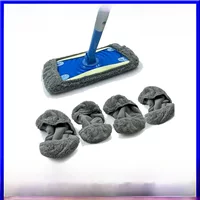 Запасная крышка для швабры (SWIFFER) 25.4×11.5 см микрофибра, влажная/сухая, серый