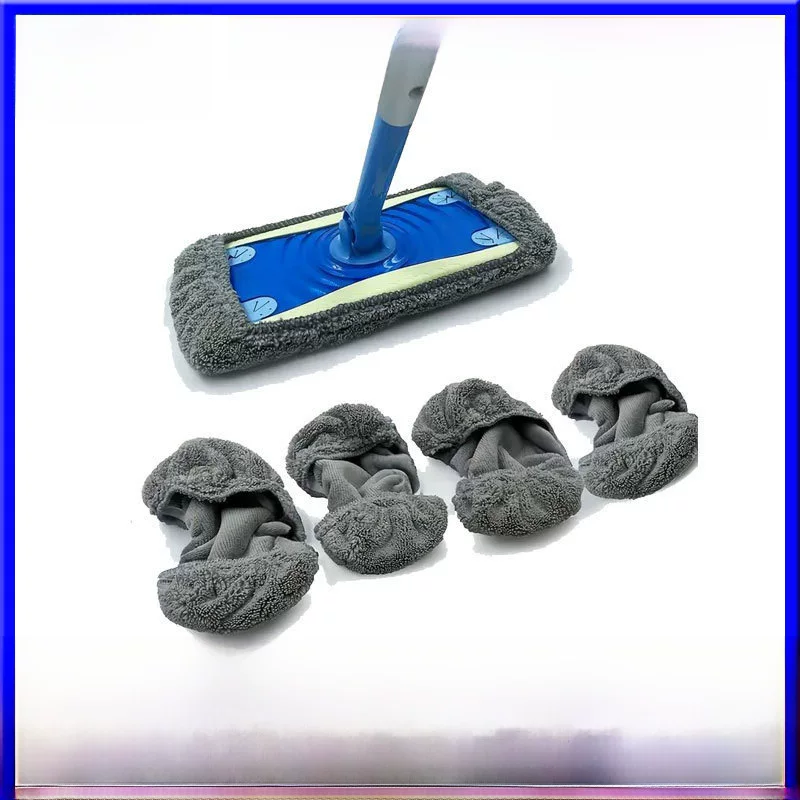 Запасная крышка для швабры (SWIFFER) 25.4×11.5 см микрофибра, влажная/сухая, серый