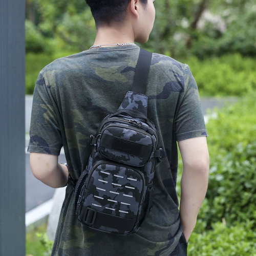  New Chest Bag Men's Outdoor Travel Shoulder Crossbody Bag Sports Backpack Small Tactical Casual Crossbody Bag Women