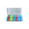 NX Connaught star Direct Rainbow Alkaline 1.5V AAA batteries 10 Grain storage box One piece On behalf of