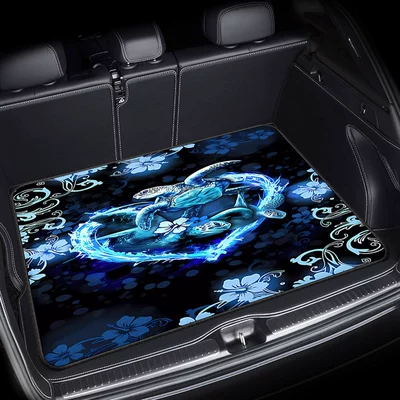 Cross-border American car trunk mat crystal velvet floor mat dirty and easy to take care of car sound insulation mat items dust mat