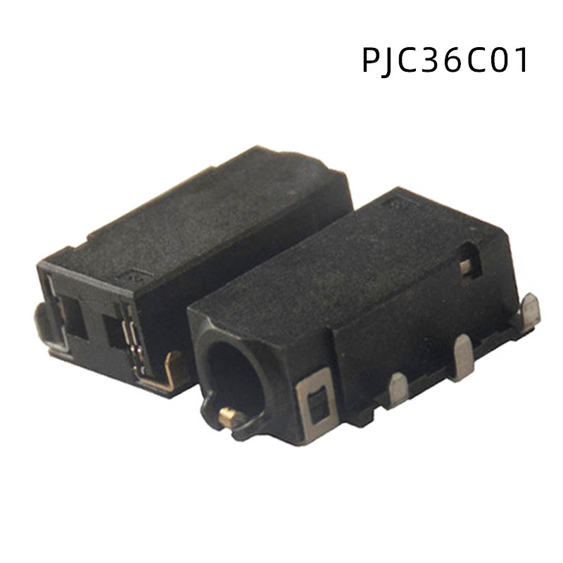 Manufacturer supplies laptop headphone socket 3.5 audio four-level sinking plate laptop audio socket 4