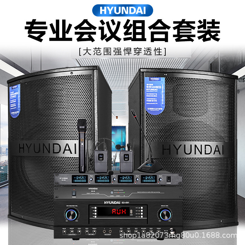 Modern Professional Small and Medium-Sized Conference Room Audio Set Classroom Training Multi-Function Hall Wall-Mounted Speaker Conference System Modern Professional Small and Medium-Sized Conference Room Audio Set Classroom Training Multi-Function Hall Wall-Mounted Speaker Conference System