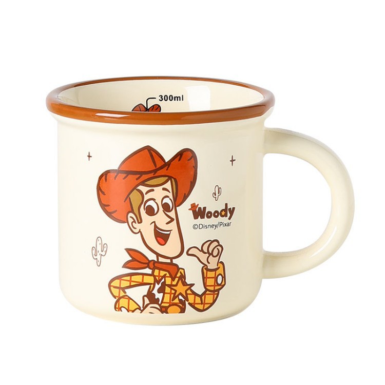 Toy Story tazas de cerámica nostálgicas de la infancia tazas de café de oficina caseras regalos de cumpleaños