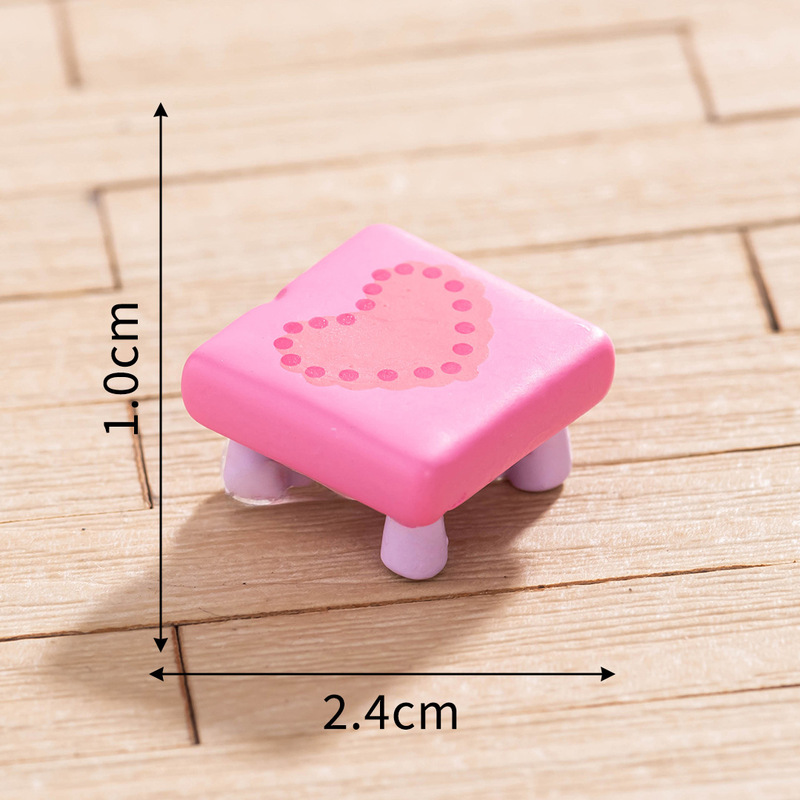 マイクロランドスケープクリエイティブかわいいかわいい小さな家具 diy ベビーハウスリビングルーム寝室の装飾アクセサリーデスクトップ小さな装飾品|undefined