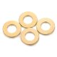 Brass GB97 GB Flat Washer H59 Golden Guangdong Beautiful Meson Unmissing Edge Flat Bright Copper Gasket