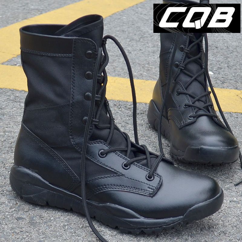 Cqb American Training Boots Combat Boots Winter Men's Land Combat Boots Training Breathable Men's Boots High-Top Shoes Men's Style
