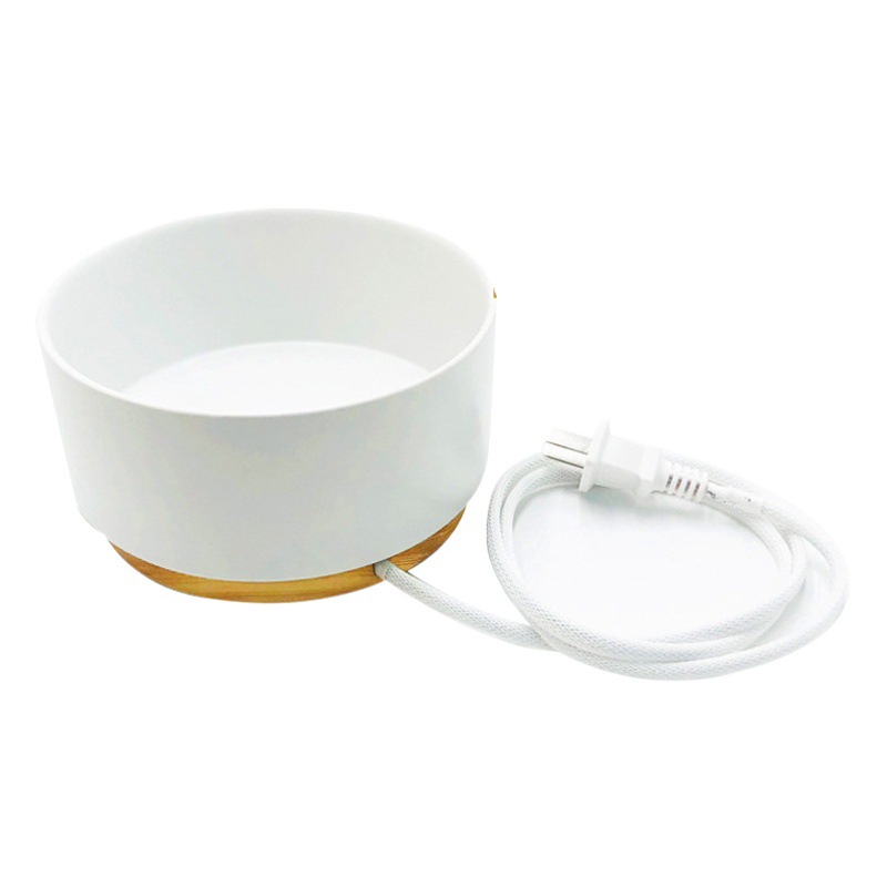 Gato tazón de cerámica tazón de comida para gatos tazón especial para el gato y el perro agua potable inteligente temperatura constante calefacción protección columna cervical suministros para mascotas