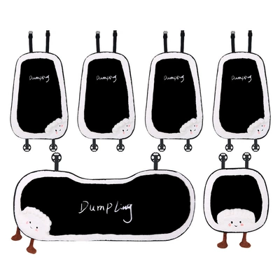 Good-Looking Autumn and Winter Warm – Waist support - plush-dumpling-cushion-seven-piece-set
