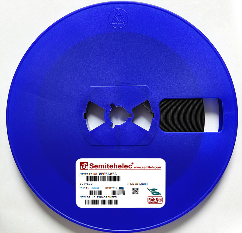 WPE5605C ESD/TVS保护管 封装 SOT-563 SEMITEH 全新原装正品