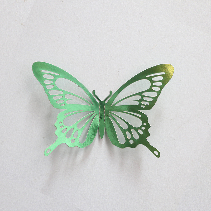 ❅Décoration murale papillon en métal creux 3D pour fête, maison ou salon_voghion.com