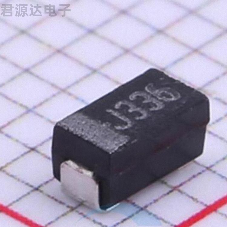 F930J336MAA描述33uF ±20% 6.3V 钽电容