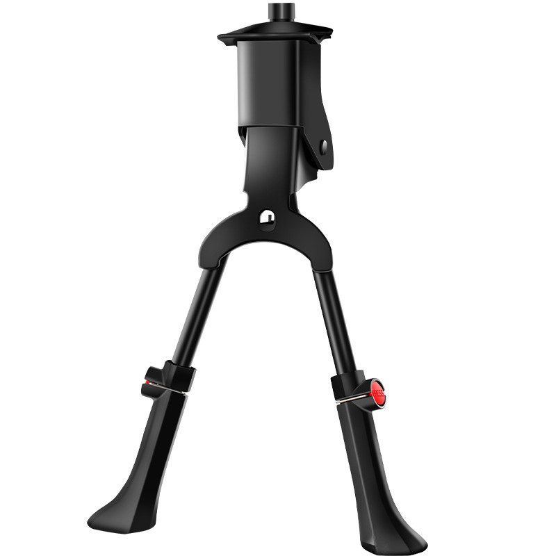 Bicicleta de doble pie soporte universal bicicleta de montaña 24-29 pulgadas soporte medio soporte carretera bicicleta doble soporte accesorios para bicicletas