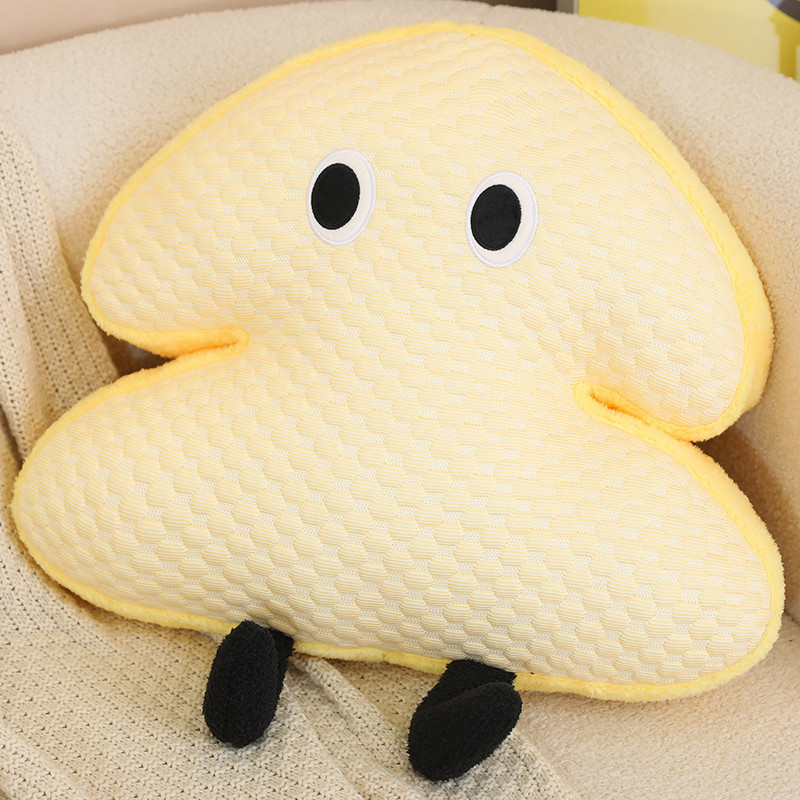 Lindas y creativas guisantes de hielo, almohadas de árbol suaves y lindas, muñecos de felpa, cama de cabeza de pino de color sólido, informe del cumpleaños de los niños