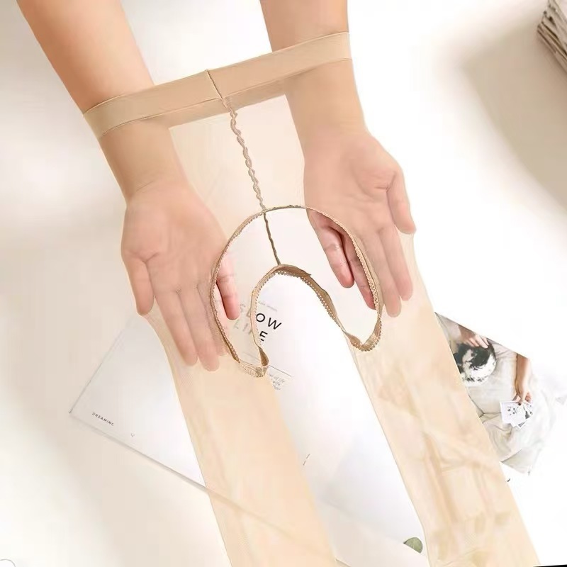 0D silk stockings women black silk sexy free crotch T crotch naked feeling summer thin crotch pantyhose manufacturers wholesale