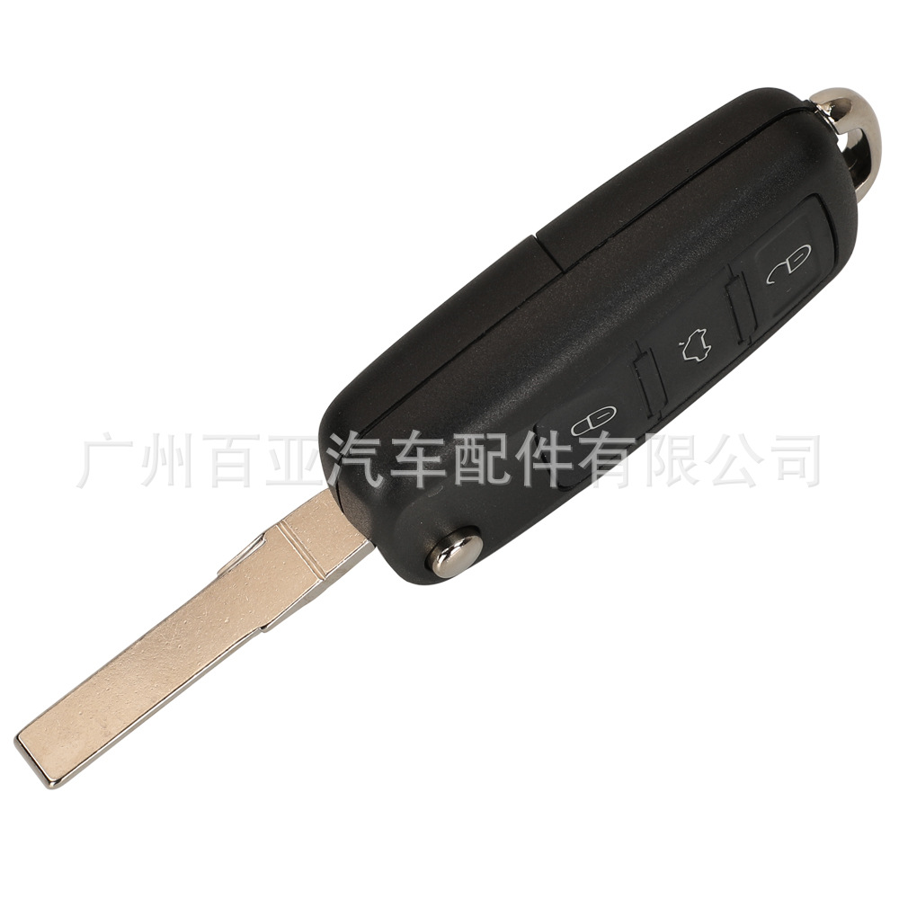 Suitable for Volkswagen Touareg 3/4 key semi-smart remote control car key 315/433MHz 3D0959753AK