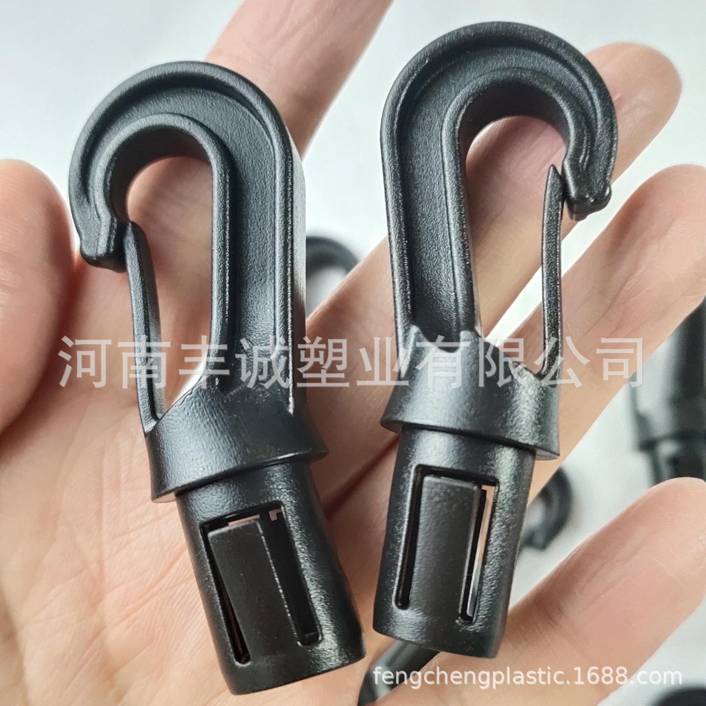 TLSG10弹力绳挂钩 塑料挂扣可旋转扣子 船桨划艇配件
